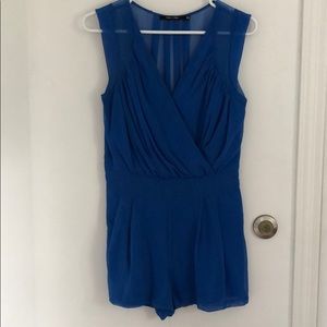 Blue romper